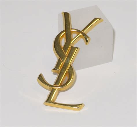 ysl pin|yves saint laurent brooch pin.